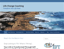 Tablet Screenshot of lifechgcoach.com